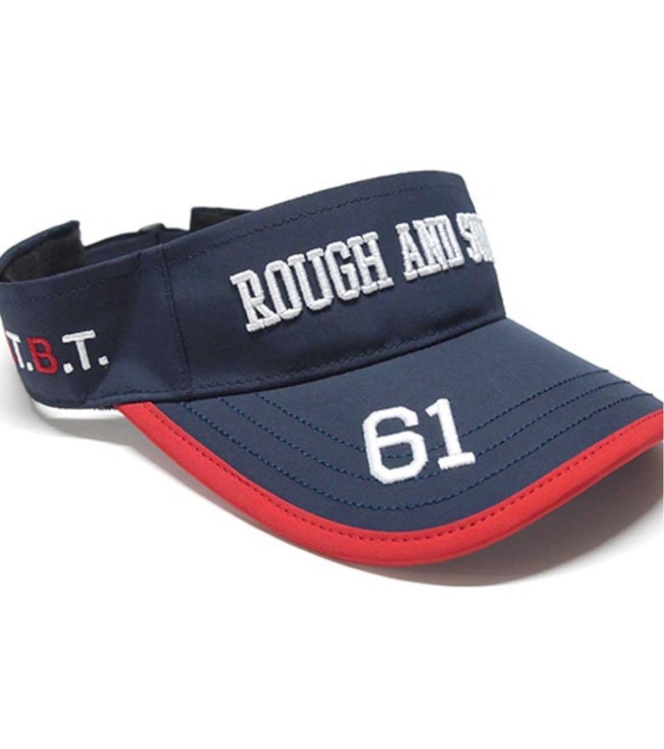 ラフ＆スウェル　ゴルフ　バイザー　ネイビー　さ新品　ユニセックス　フリーサイズ