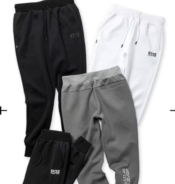 SY32 セットアップ 長袖 長ズボン Sサイズ ホワイト 新品未使用タグ付き