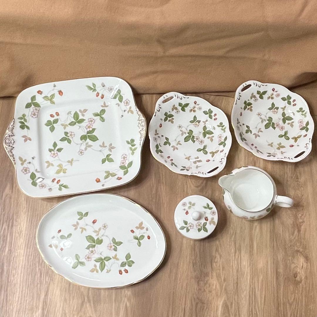 ウェッジウッド ワイルドストロベリー まとめ売り