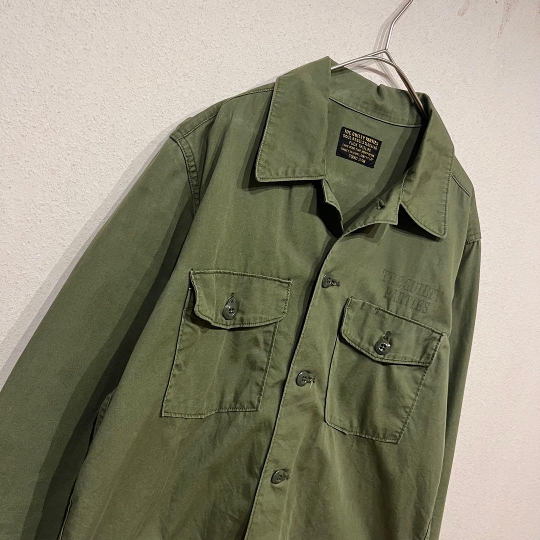 WACKO MARIA ワコマリア アーミーシャツ カーキ