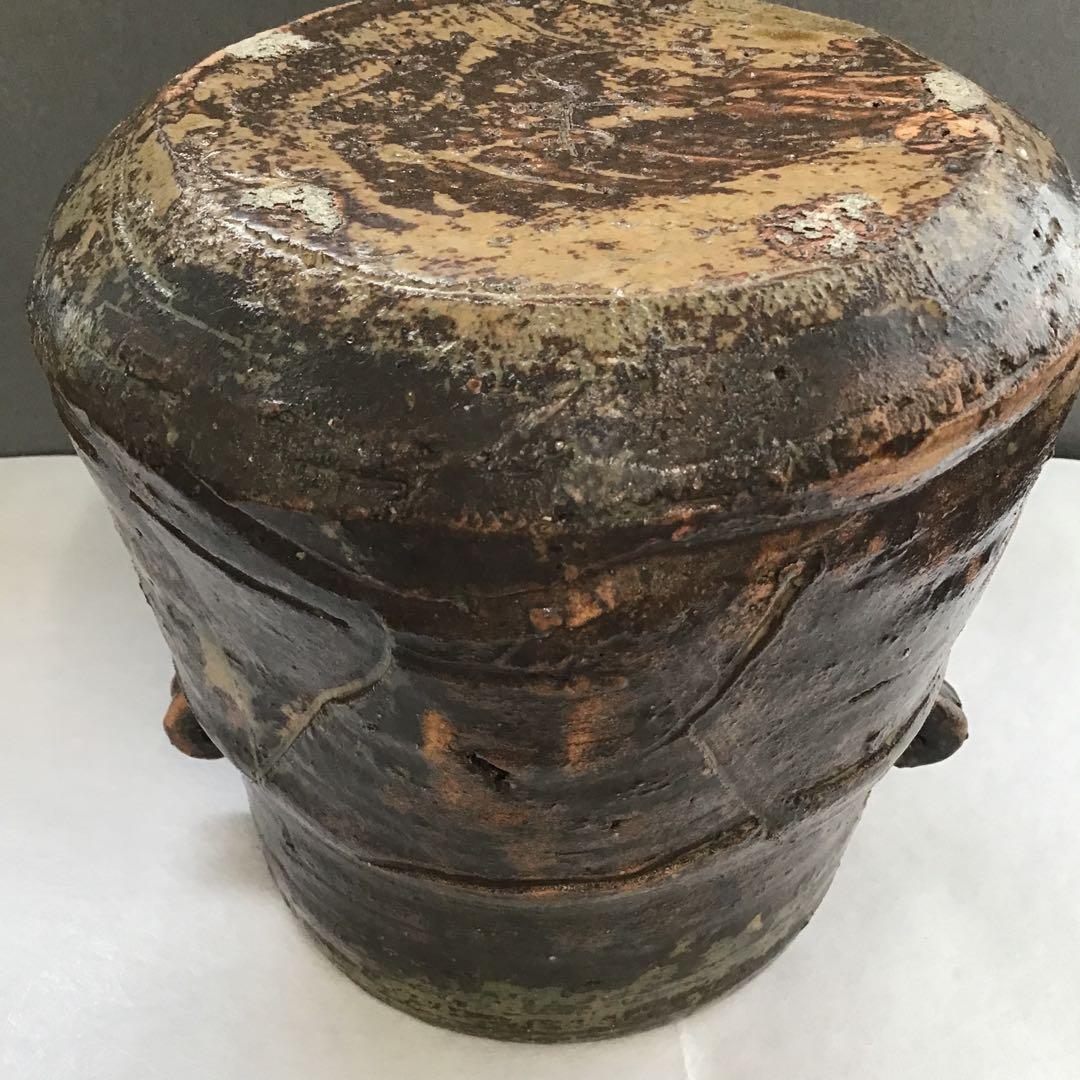 茶道具　水指　いらほ　水指　宗歩作　替蓋付　共箱　S28MS