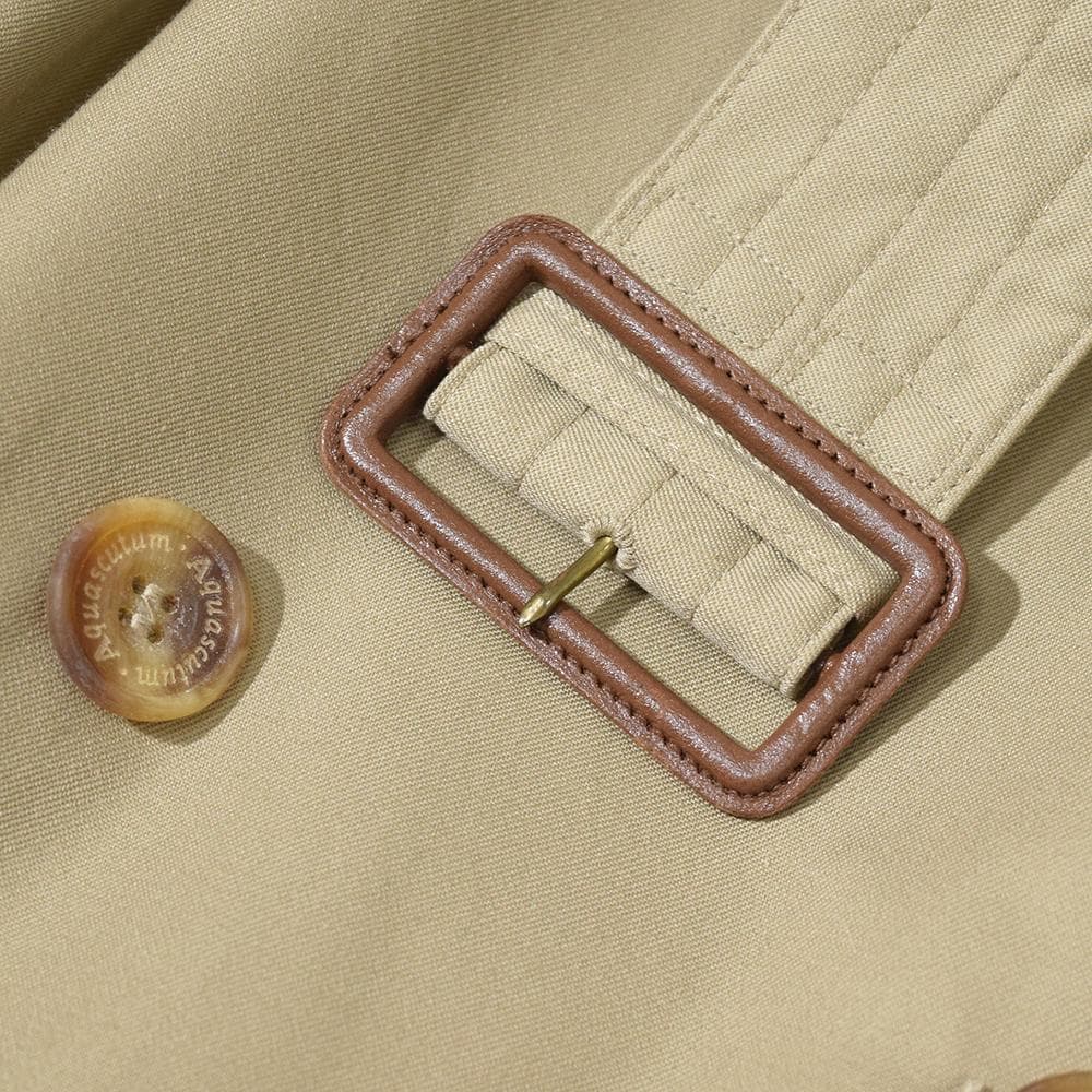 タグ付き 90s 英国製 アクアスキュータム ヴィンテージ トレンチコート 12