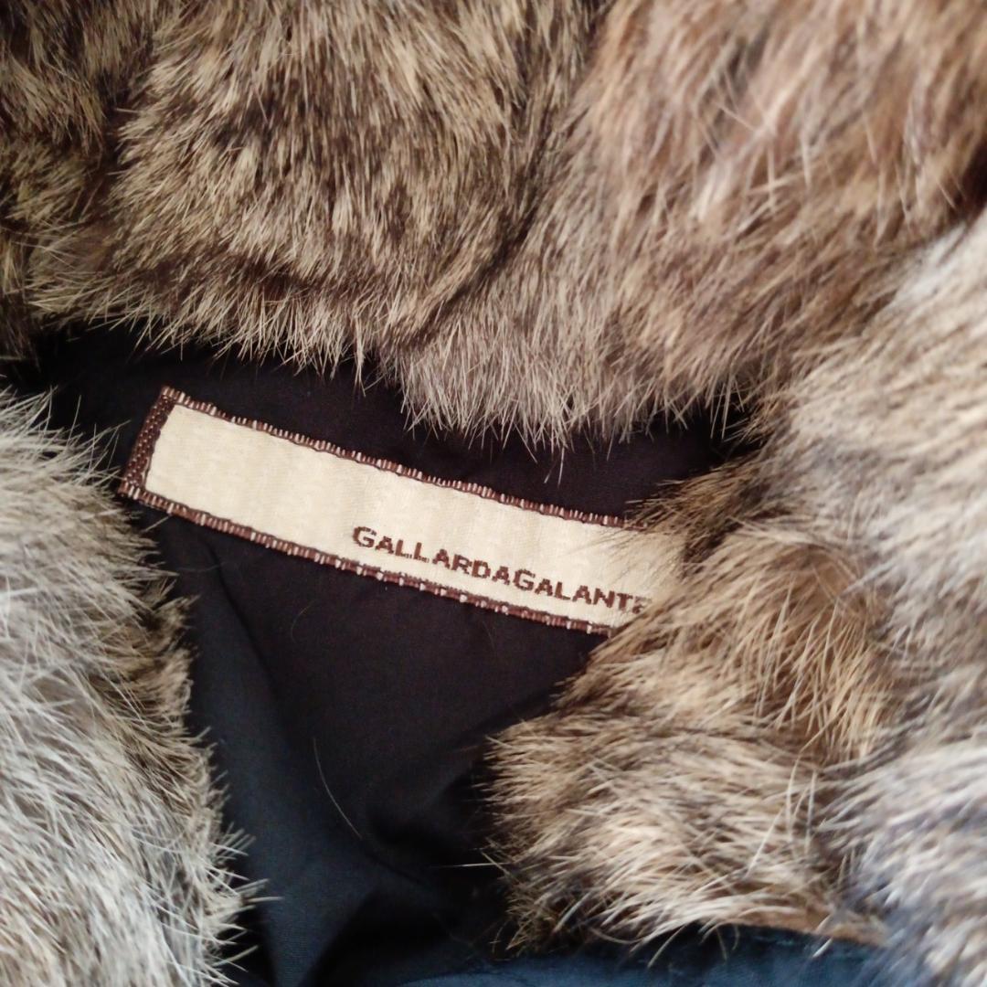 GALLARDA GALANTE ラビットファー　ロング ダウンコート E65