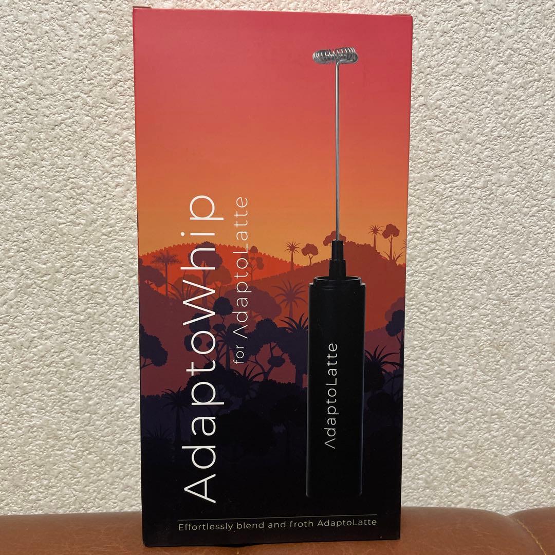 【おまけ付】★アダプトラテ（デカフェ+コーヒー）★ホイッパー　トートバッグ付