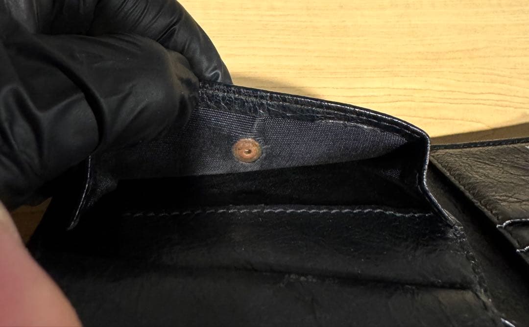 メンズ２つ折り財布