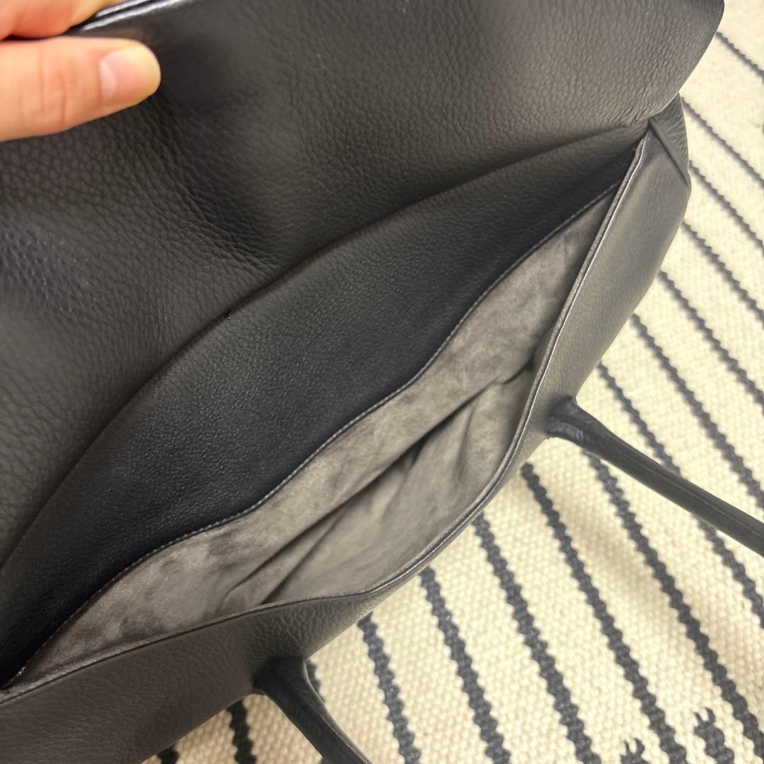 最終価格ゴールデングースGOLDEN黒レザーボストンバッグハンドバッグ