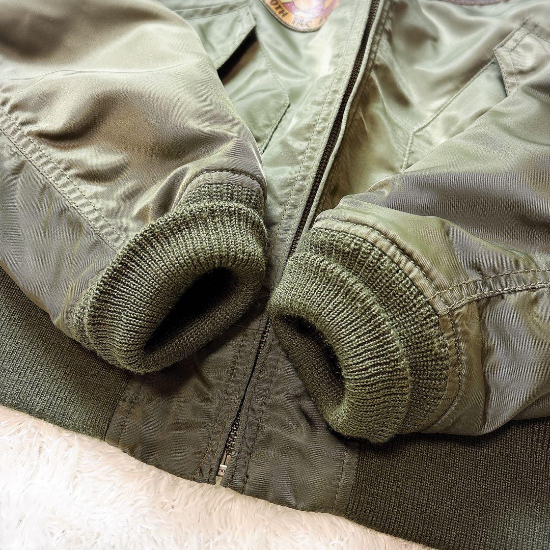 AVIREX パッチカスタム フライトジャケット M Y2K ミリタリー