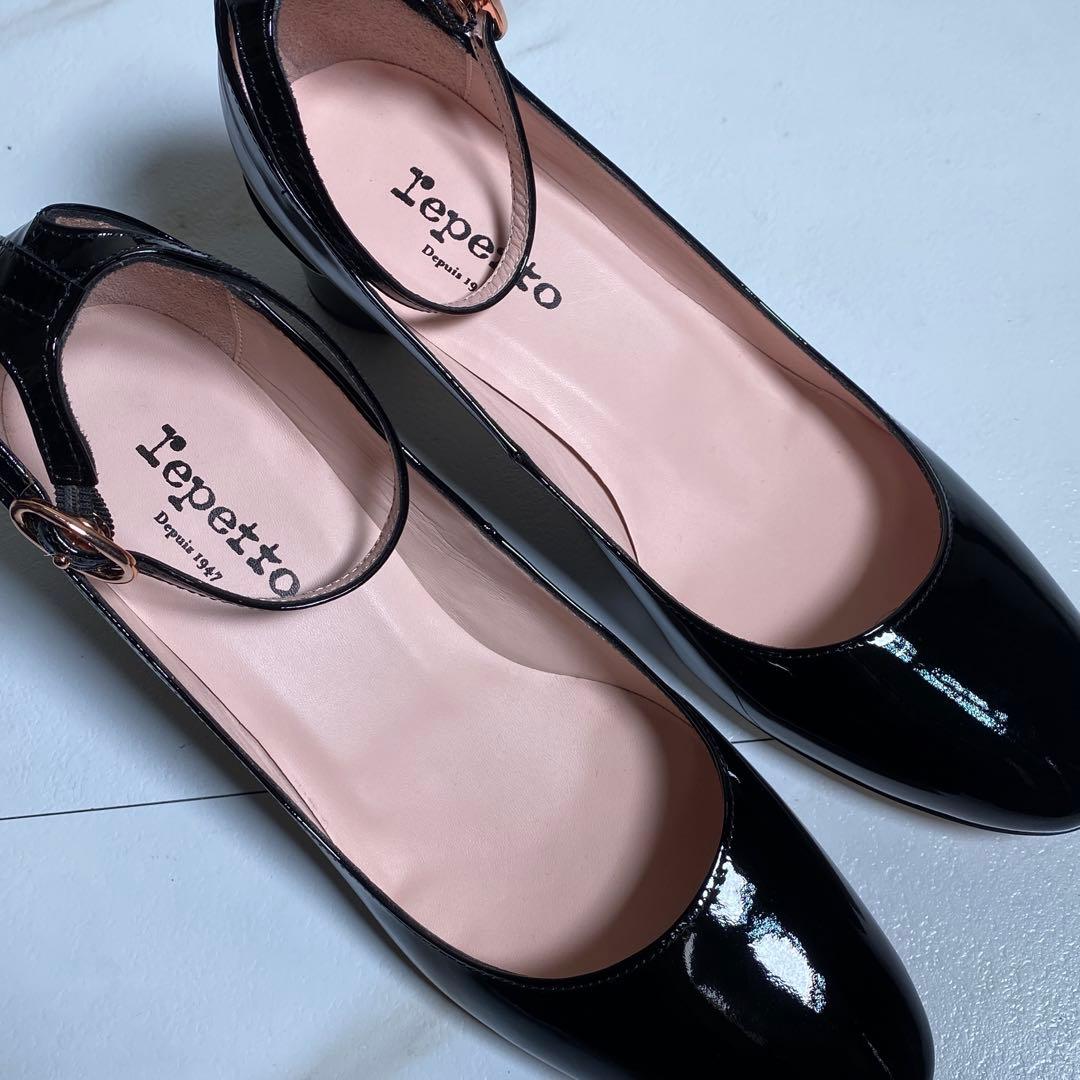 未使用品♡レペット エレクトラ エナメルストラップパンプス メリージェーン