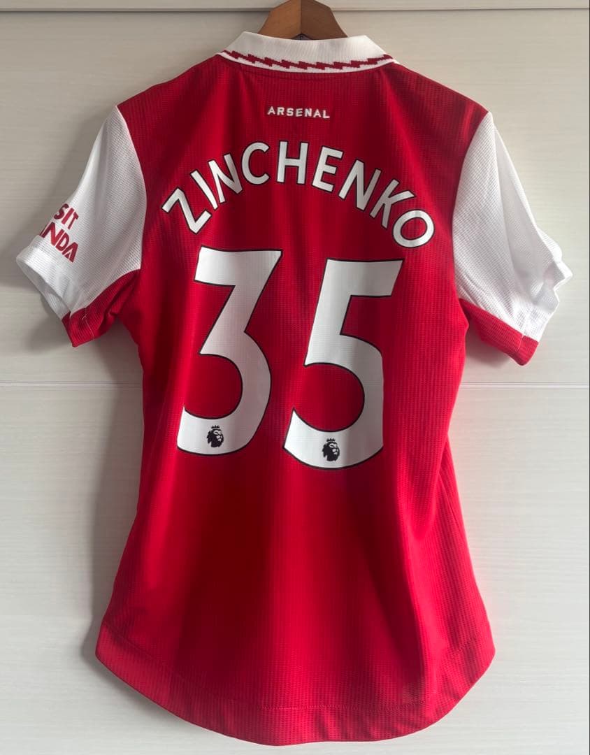 adidas アーセナル 22/23 ホーム ユニフォーム　#35 ジンチェンコ