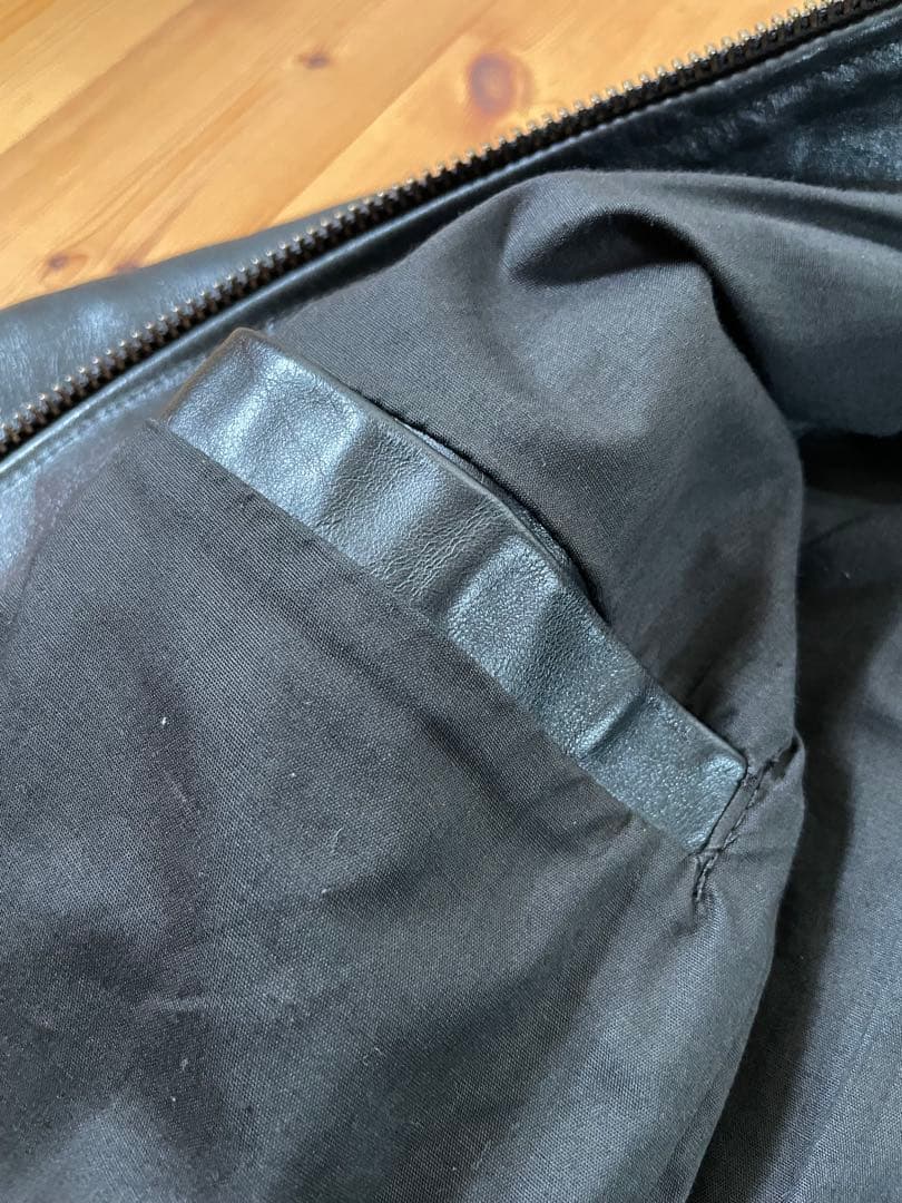 VANSON ENF シングルライダースレザージャケット32 USA製 バンソン