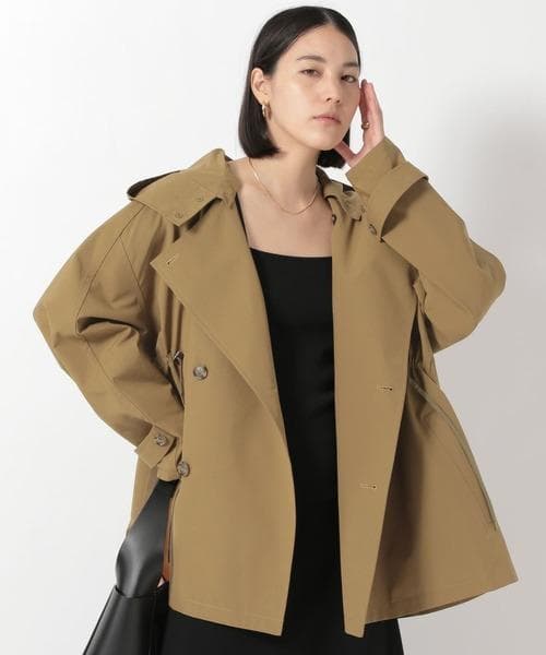 【極美品】Chaosカオス/VACHEMENT 別注 ショートトレンチコート