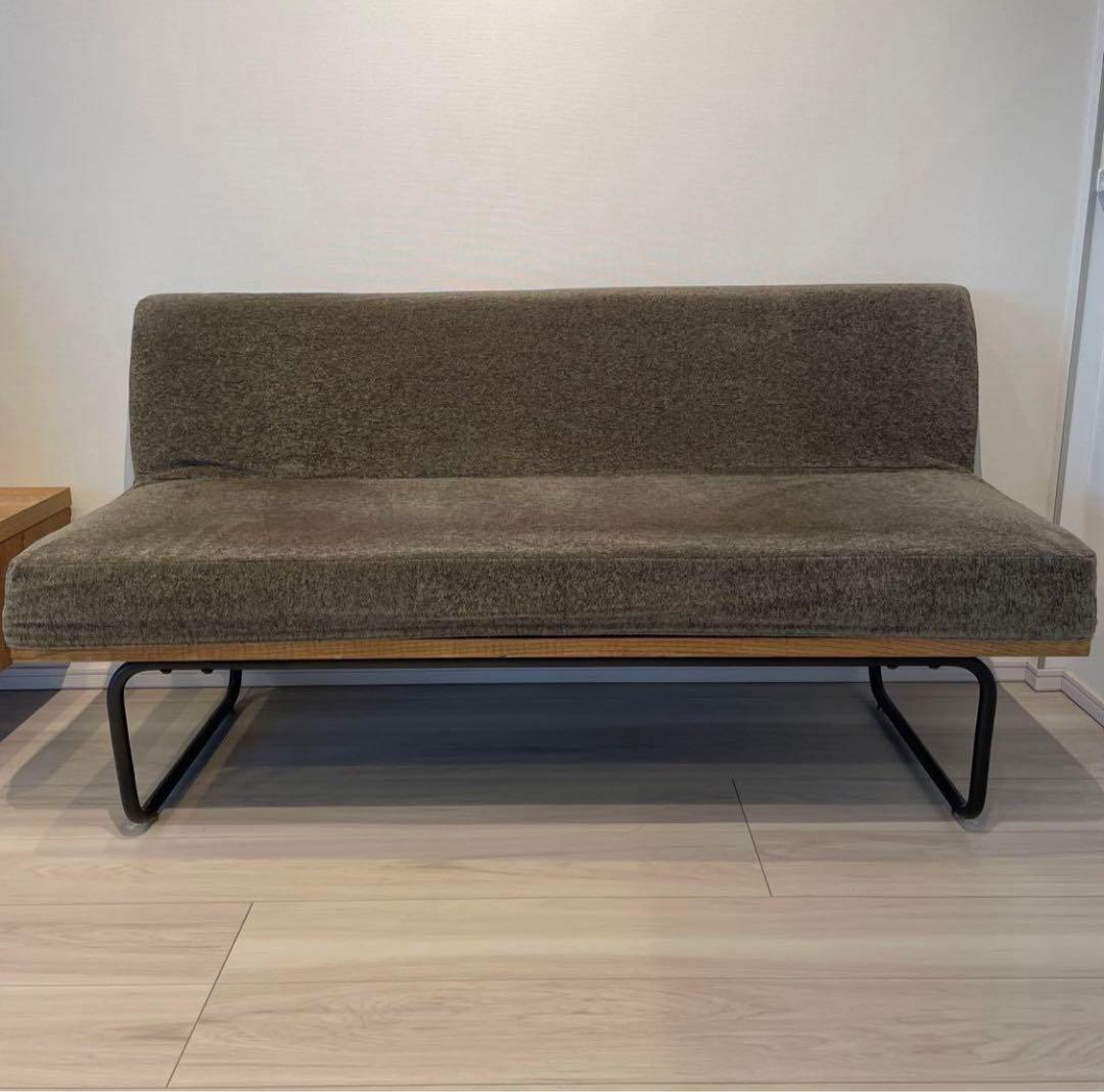 【猫上うさぎ】 Re:CENO WIRY（ワイリー） 2人掛けソファー