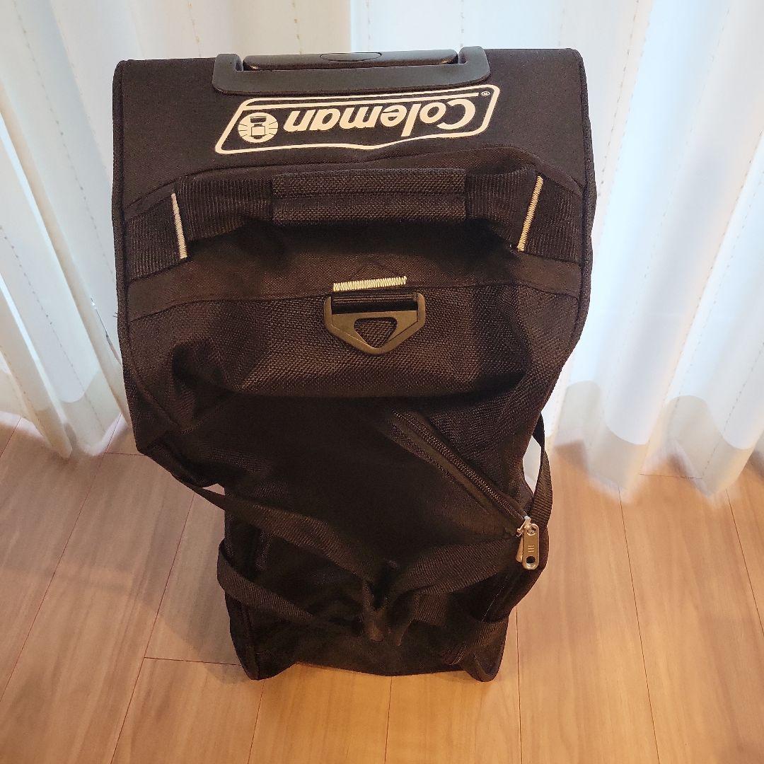 コタちゃん　Coleman 大型キャリーカート 黒