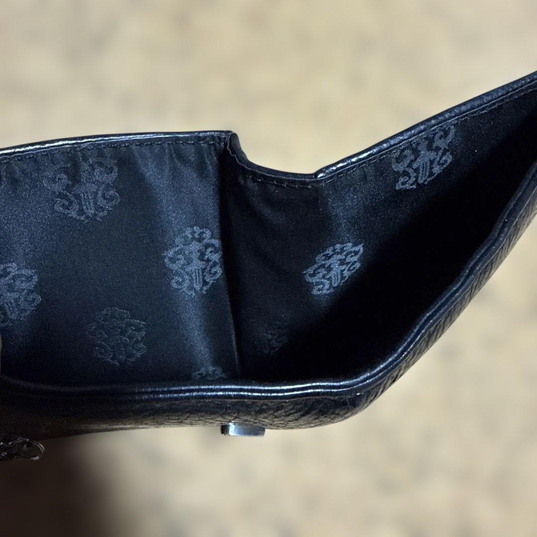 CHROME HEARTS 二つ折り財布 ブラック