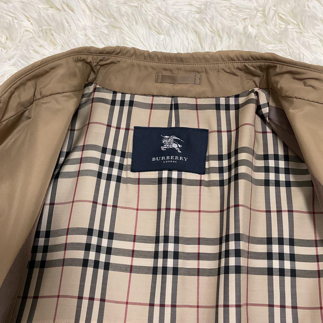大きいサイズ♪BURBERRY LONDON ステンカラーコート ベージュ LL