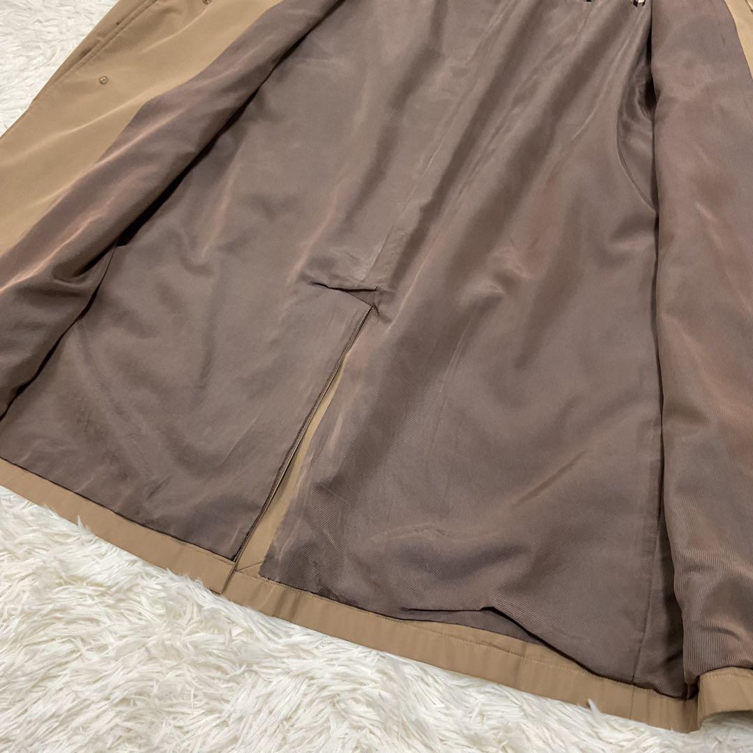大きいサイズ♪BURBERRY LONDON ステンカラーコート ベージュ LL