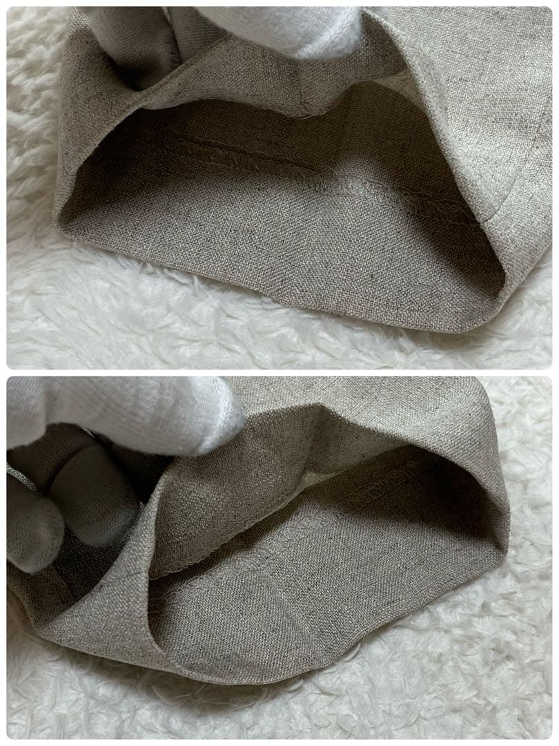 グリーンレーベルリラクシング　セットアップ　ノーカラー　ジャケット　パンツ