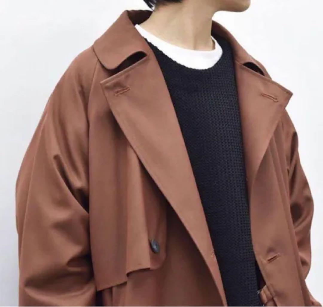 ブラウン トレンチコート