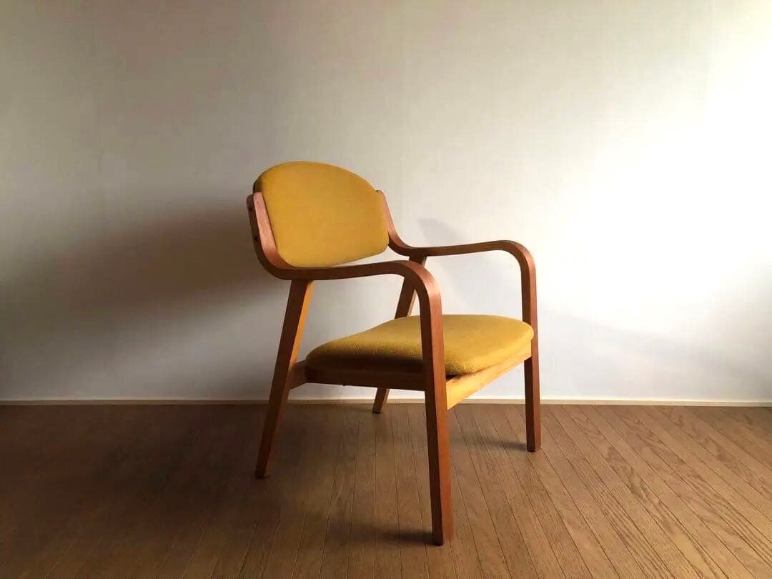 天童木工 ヴィンテージ イージーチェア ① 当時物 安楽椅子 剣持勇 坂倉準三