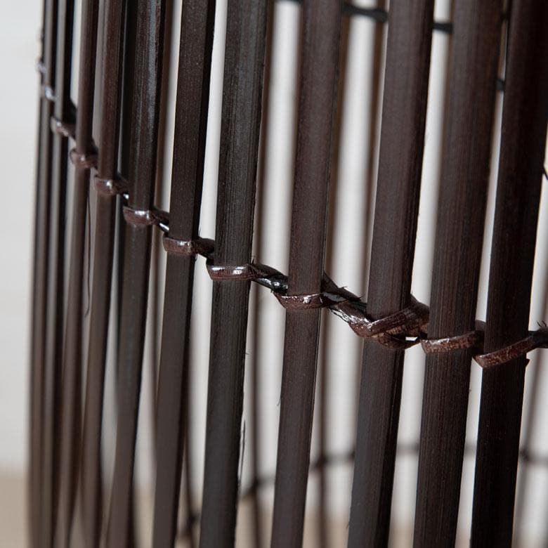 フロアライト コクーンタイプ Lサイズ バンブー製  照明  間接照明