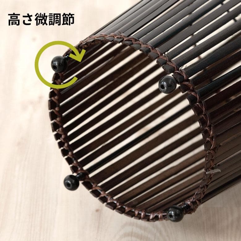 フロアライト コクーンタイプ Lサイズ バンブー製  照明  間接照明