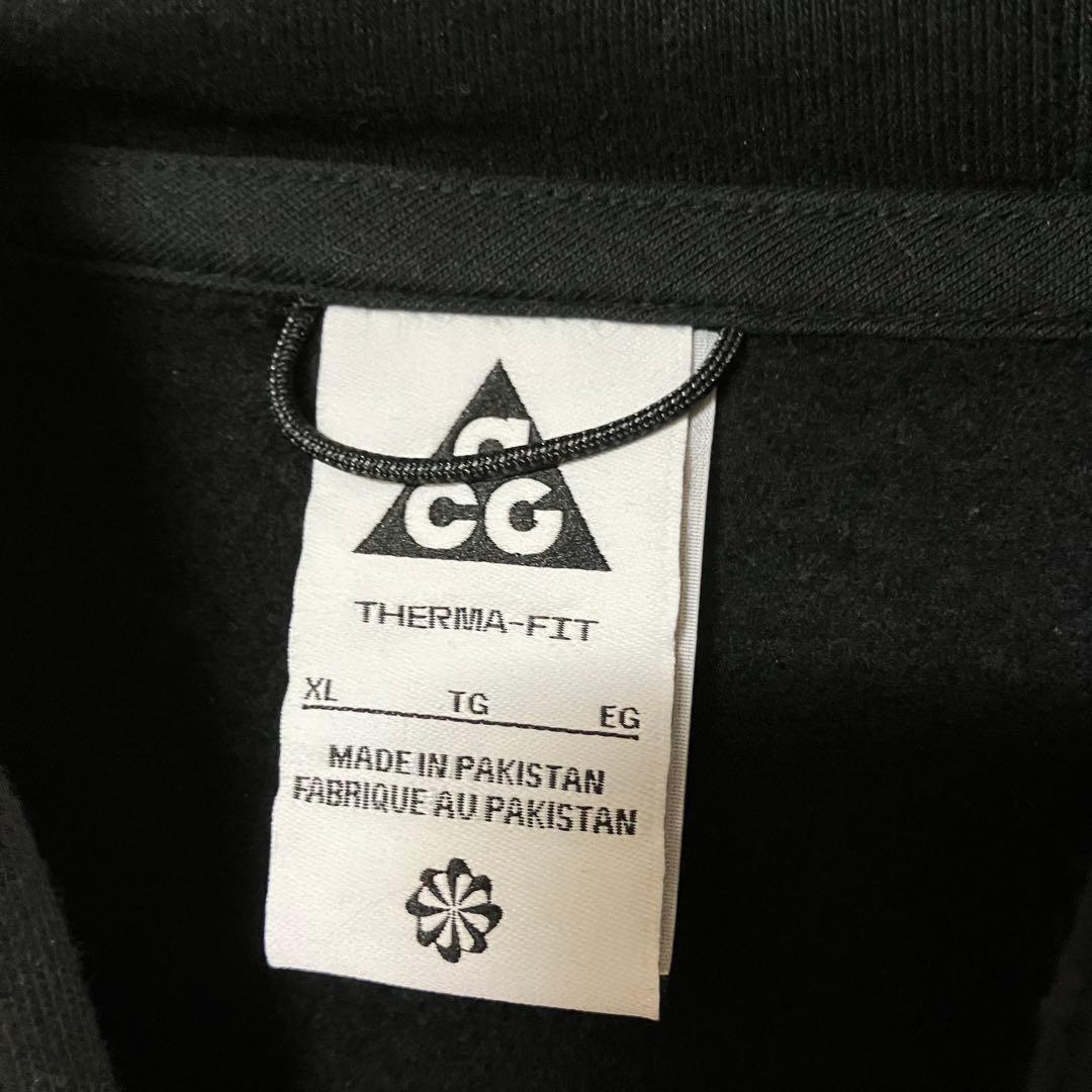 NIKE ACG パーカー　ブラック　XL