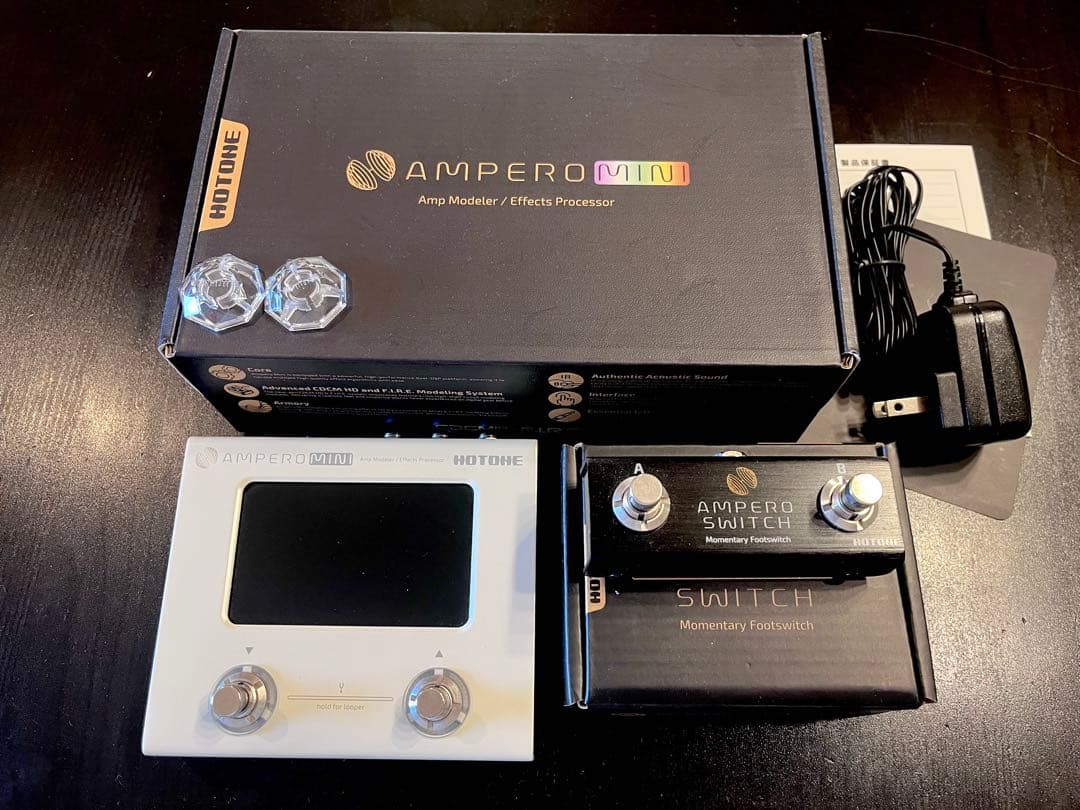 値下！HOTONE AMPERO MINI + AMPERO SWITCH