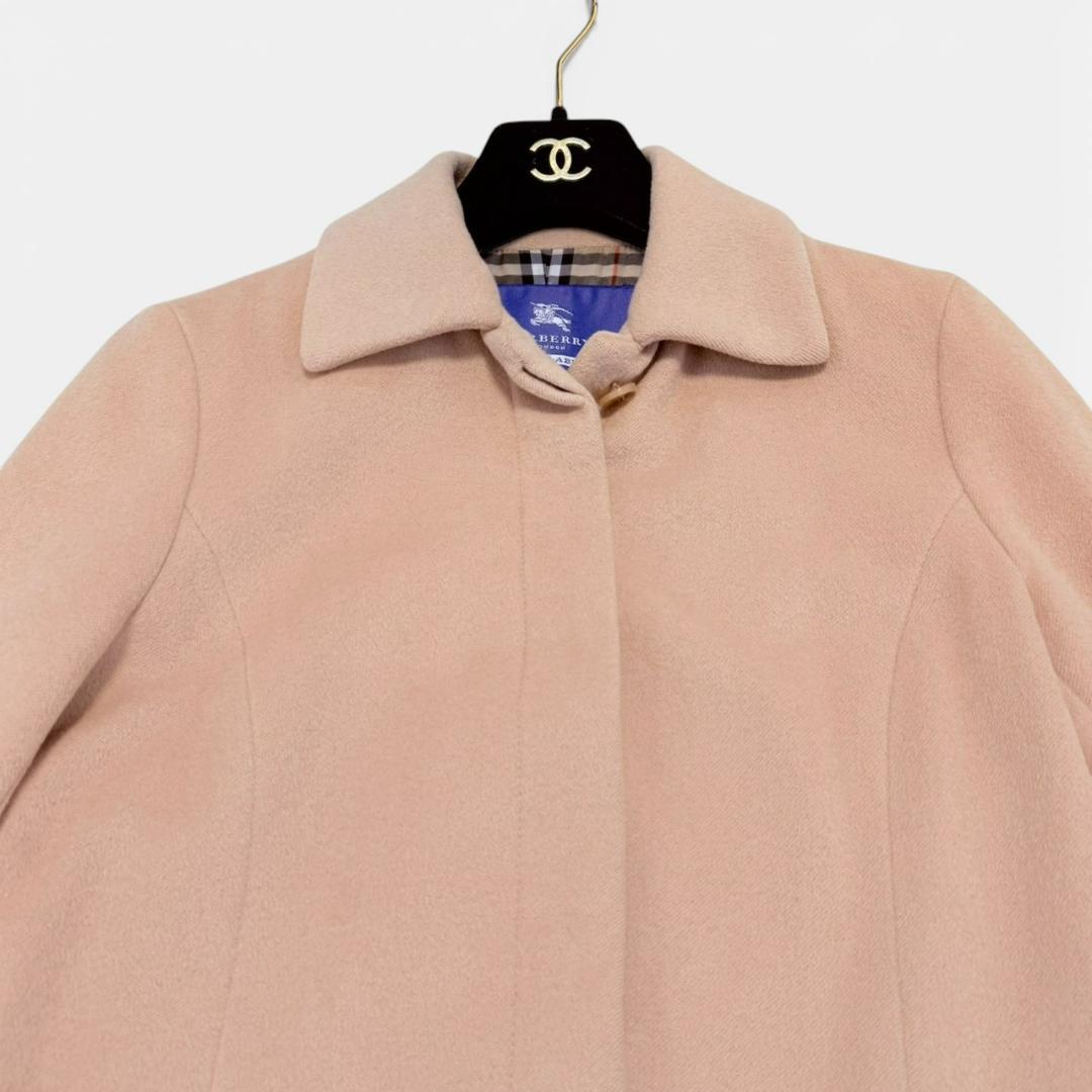 BURBERRY BLUE LABEL ベージュ ロングコート M ノバチェック