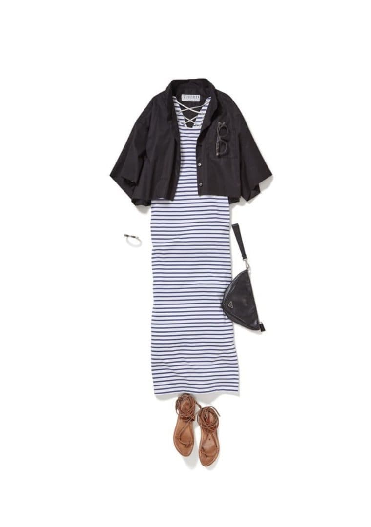 ☆ご予約品　サードマガジン 撥水ボクシーシャツ フリーサイズ　 ブラック