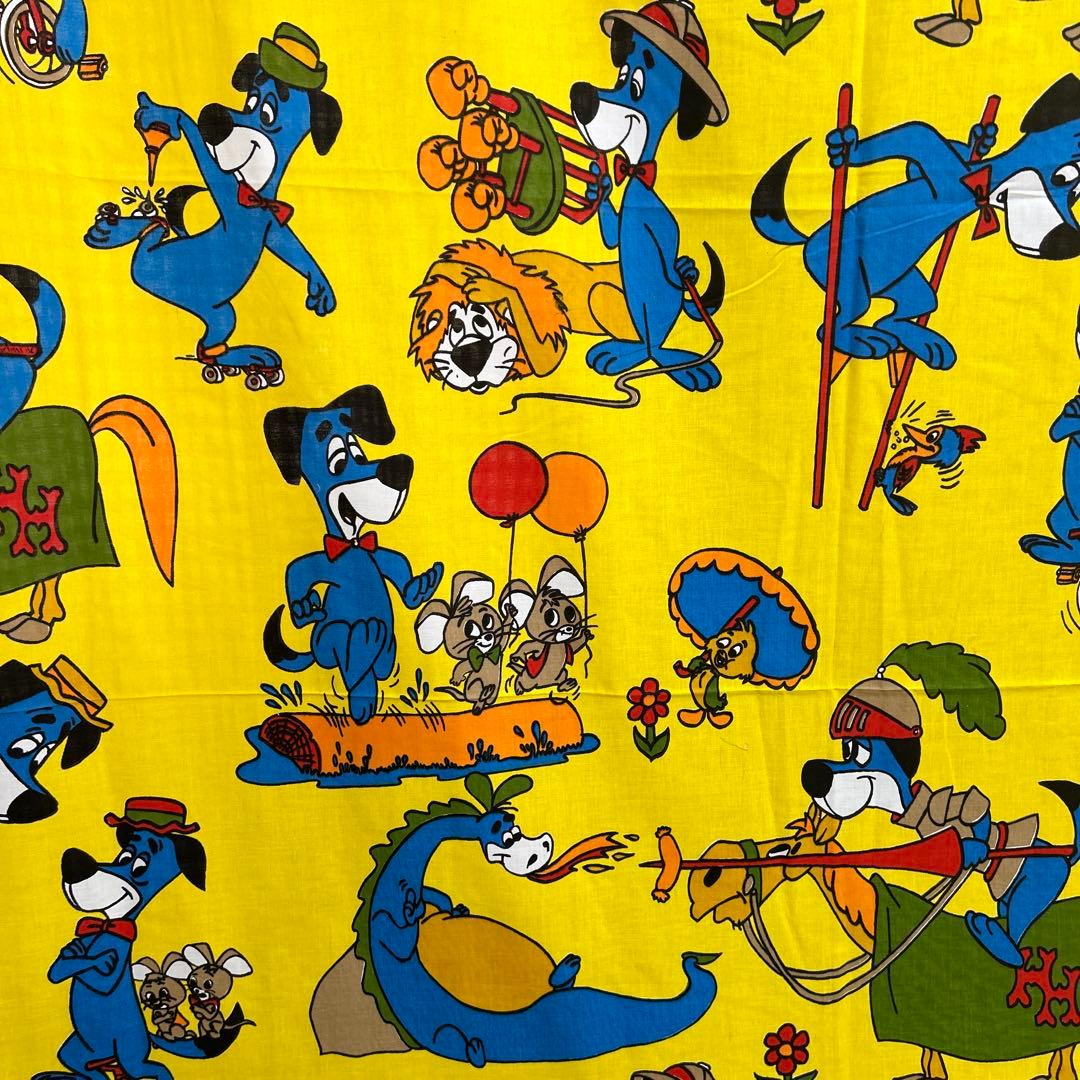 ハックルベリー　ビンテージシーツ　ベットカバー