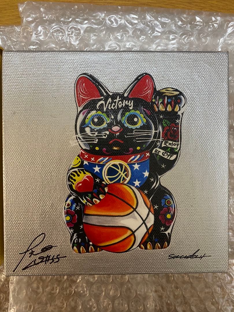 スサノオマジック谷口大智選手× 左右田薫さん 絵画2点セット サイン入り