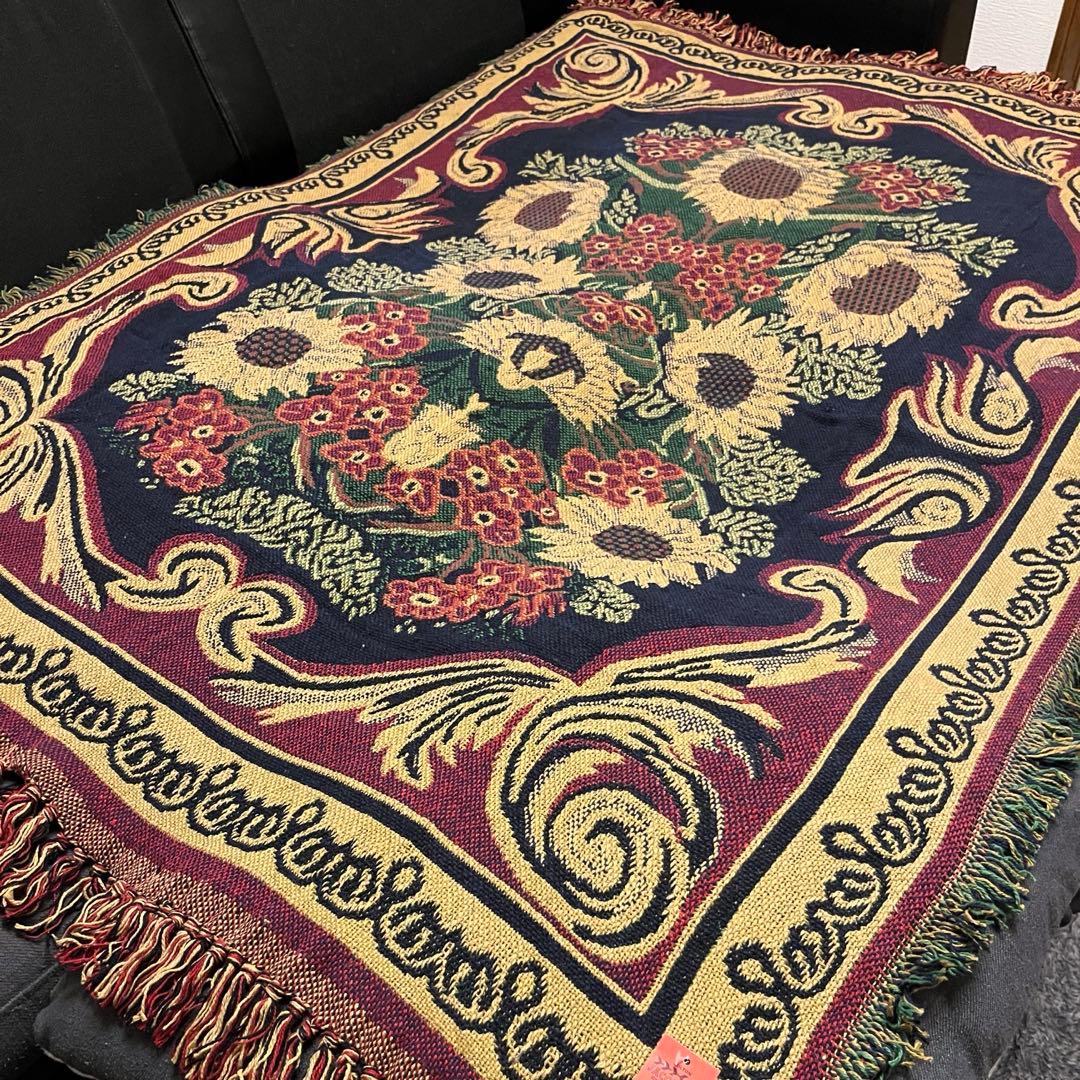 廃盤　ダルトン　ジャガードスロー　ブランケット　ソファーカバー　ラグマット