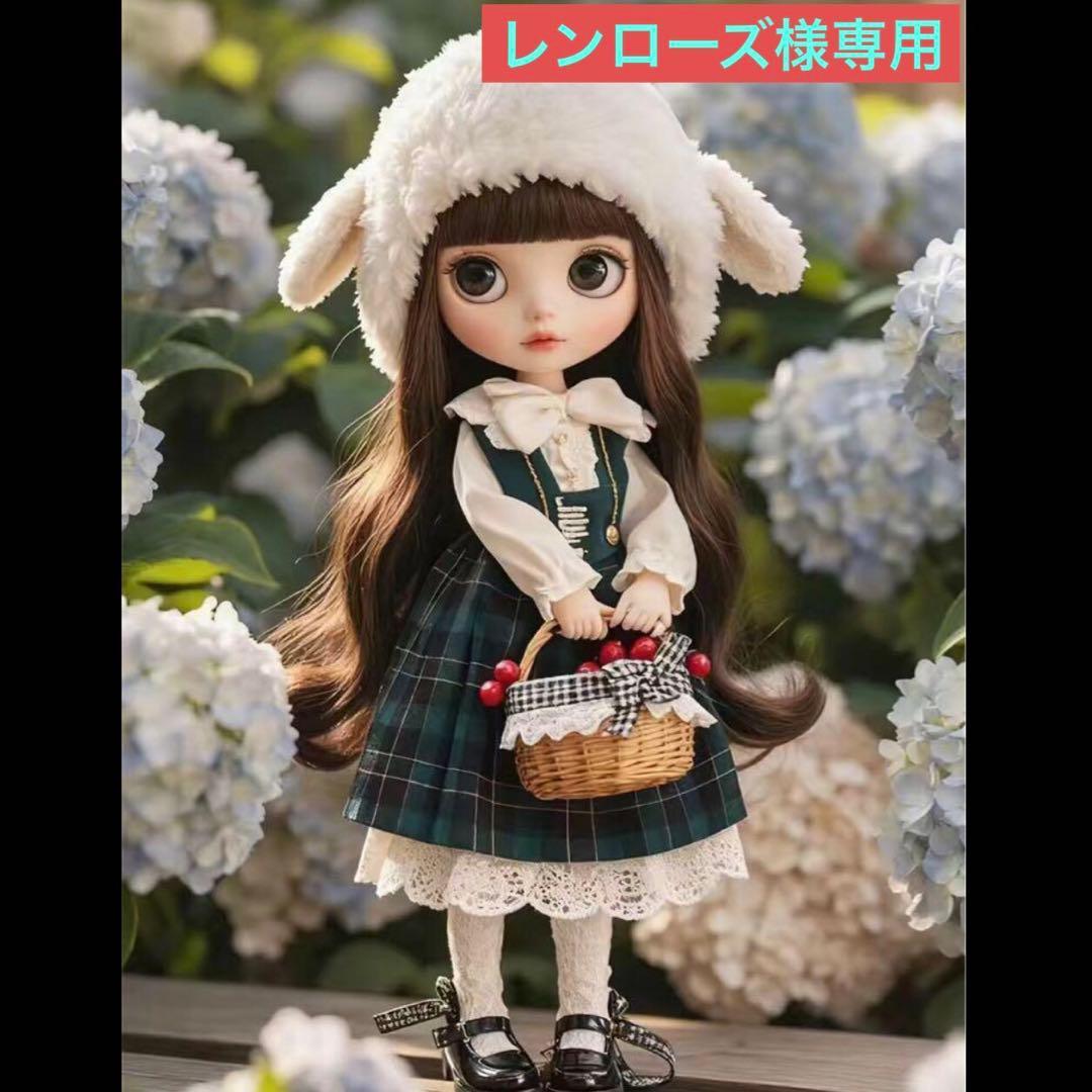 女の子パネル生地ハンドメイド★レンローズ