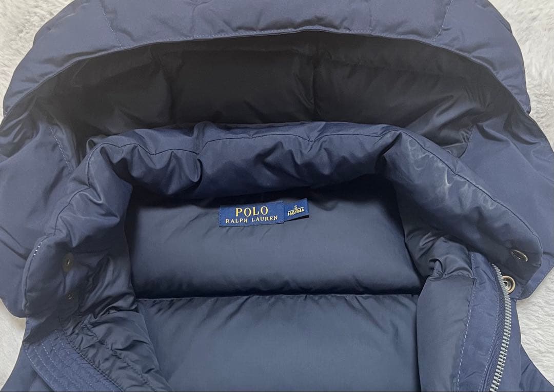 POLO RALPH LAUREN ラルフローレンネイビー ダウンベスト