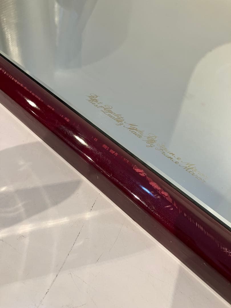 France Mirror 、高級マホガニー、鏡、ブティック、ミラー、什器、