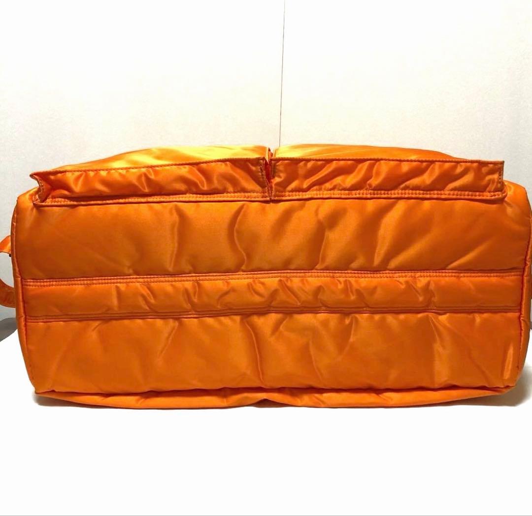 新品同様✨激レア ポータータンカー ボストンバッグL ショルダーバッグ オレンジ