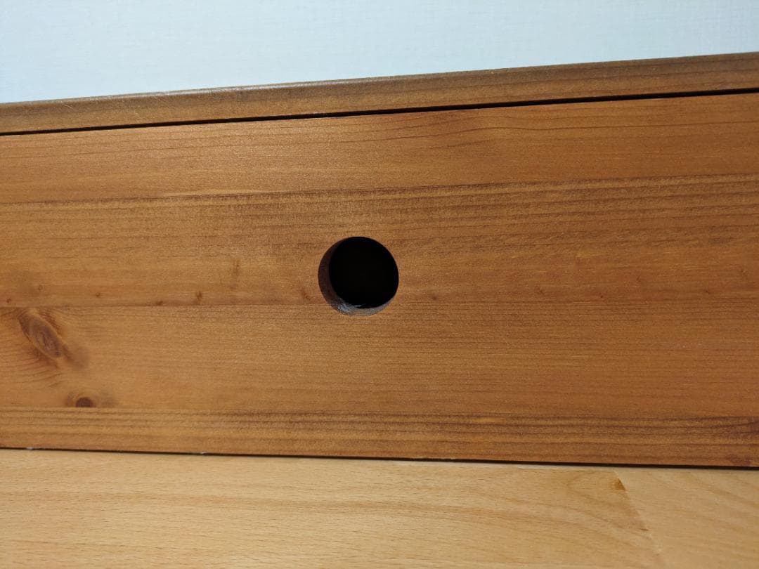 【希少サイズ】幅140cm 木製 ケーブルボックス オーダーメイド 特大