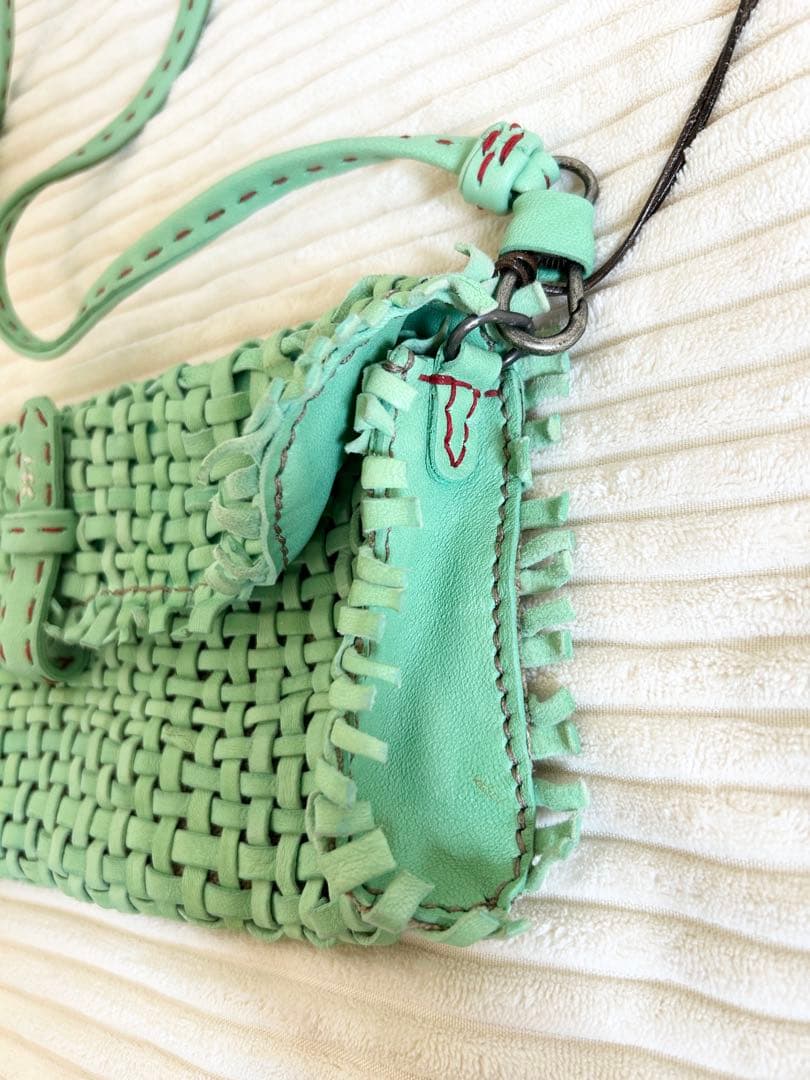 【希少オーダー品】HENRY BEGUELIN エンリーベグリンバッグ グリーン