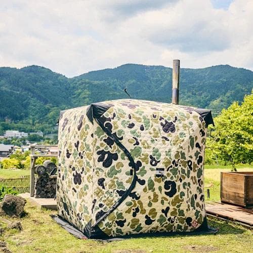 【アウトレット】AMBER テントサウナ 本体 ４人用 GOOUT コラボモデル