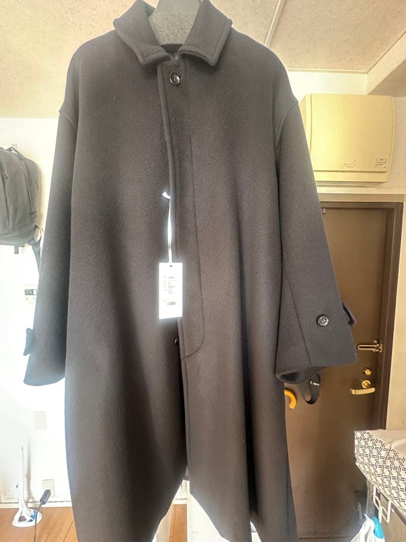 グラフペーパー　Light Melton Oversized Coat