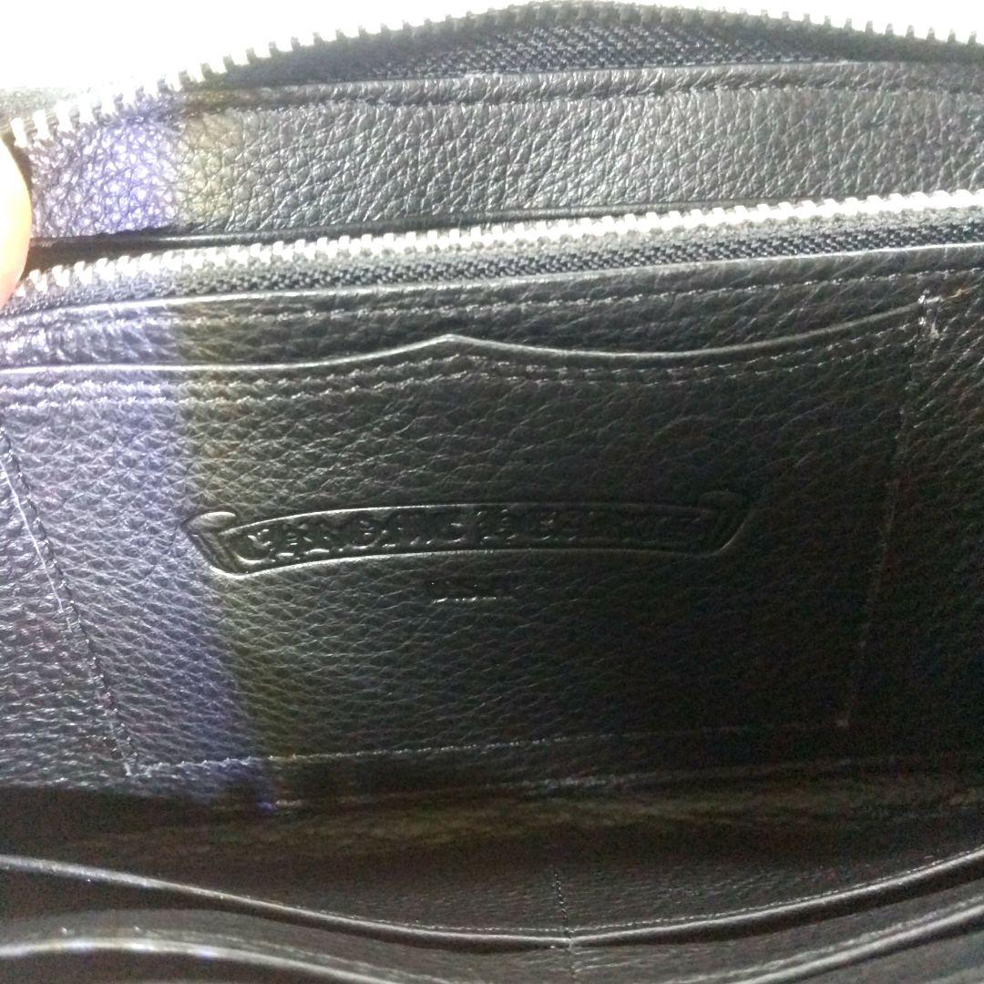 バイカーズウォレット　長財布　ラウンドジップ　セメタリークロス　クロス