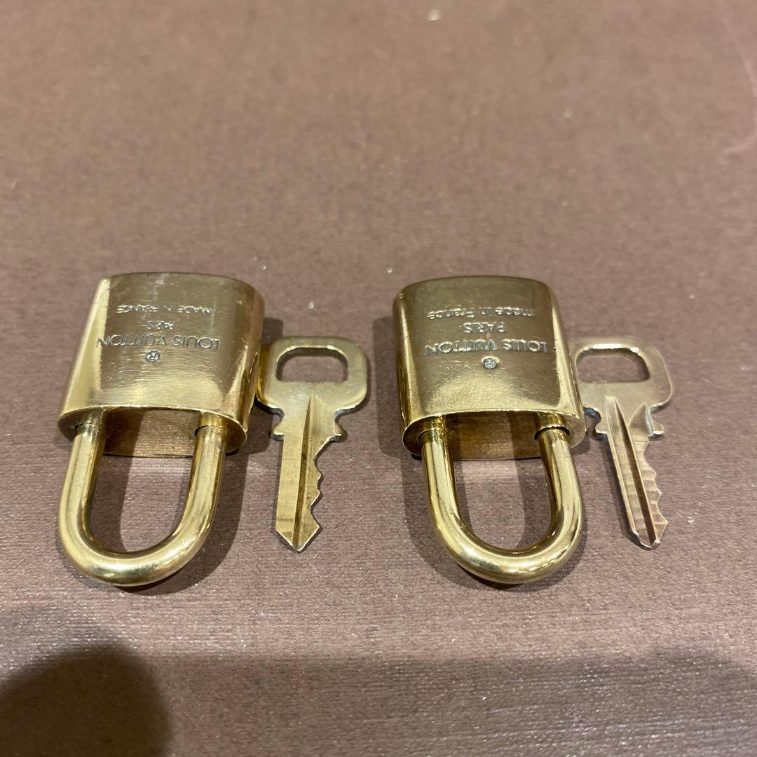 L00155 ルイヴィトン　パドロック　10セット　カデナ　南京錠　鍵