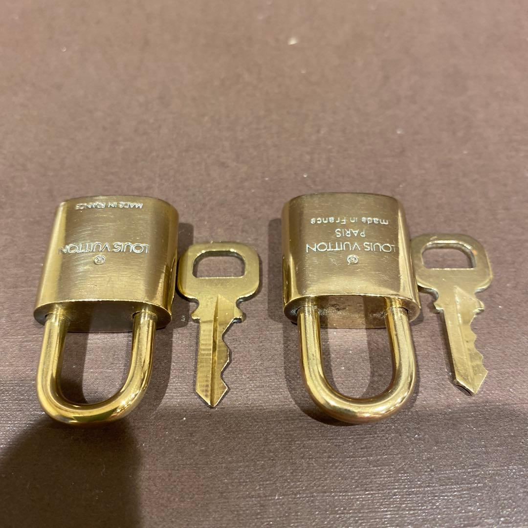 L00155 ルイヴィトン　パドロック　10セット　カデナ　南京錠　鍵