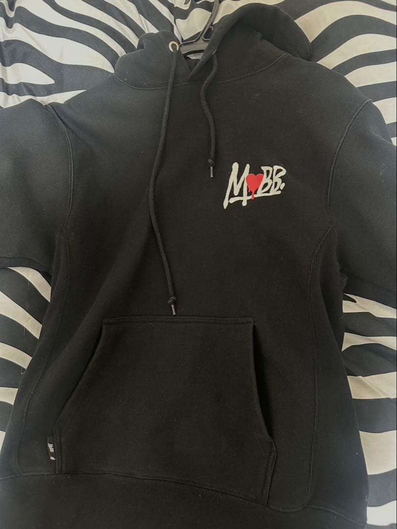 MOBB モブ ブラック パーカー Mサイズ