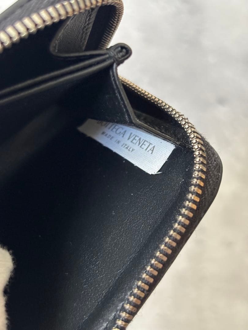 ボッテガヴェネタ　イントレチャート レザー ミニ財布 小銭入れ ケース