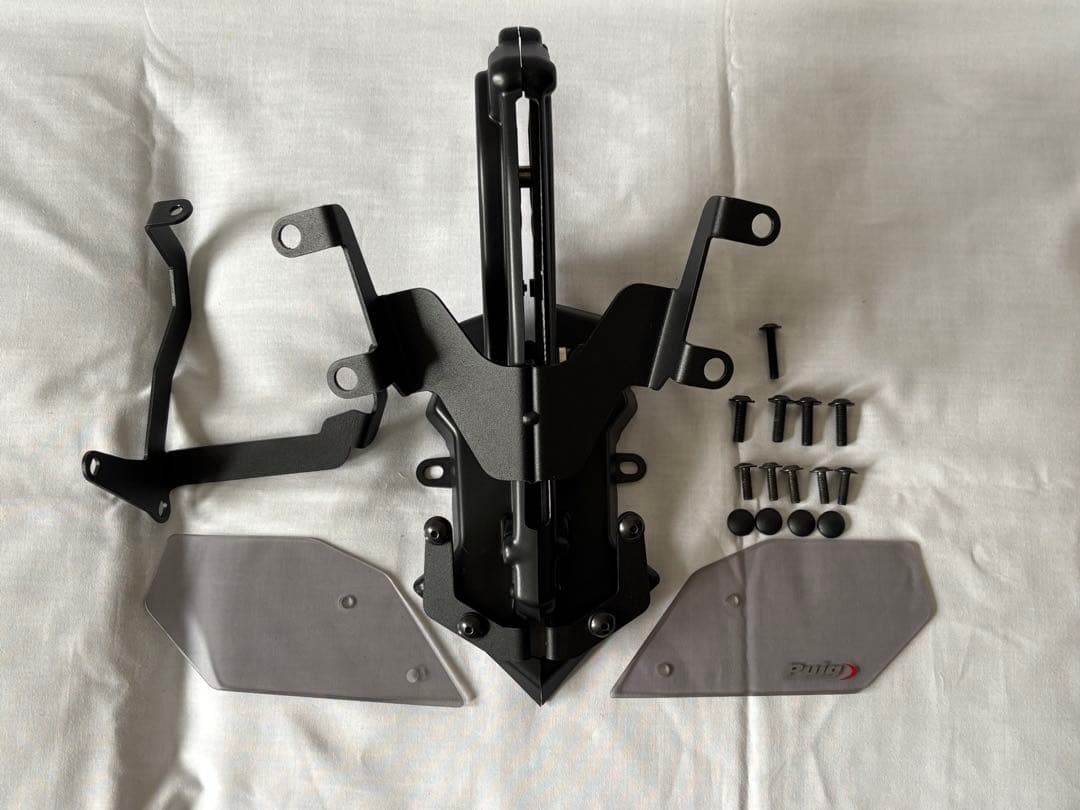 送料無料！Puig 9955N MT-09 プーチ スクリーン可動調整システム