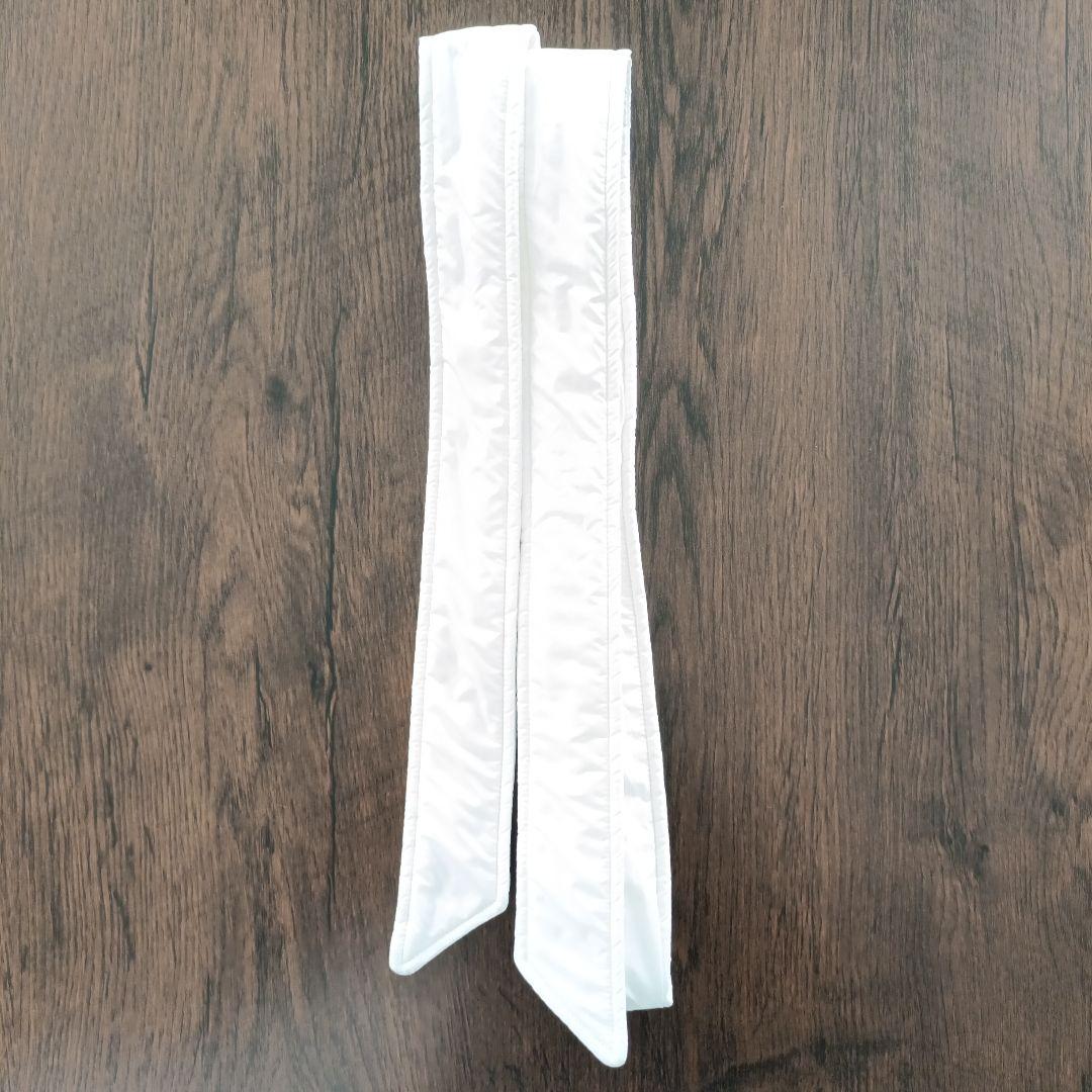 【極美品】UNIQLO ダウンコート 白 S フォックス風ファー