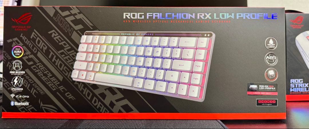 ROG Falchion RX Low Profile Gaming キーボード
