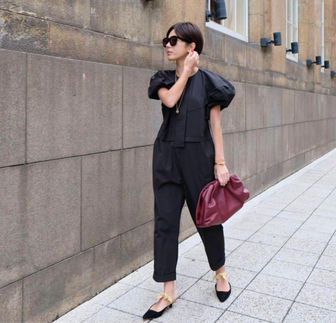 MACHATT マチャット ボリュームスリーブオールインワン　試着のみ