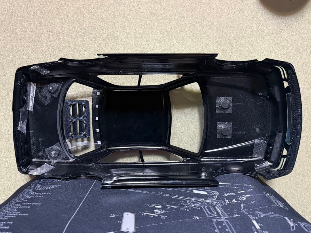 オーバードーズ JZX100 マークII TMS 高橋和己号 ラジコンボディ